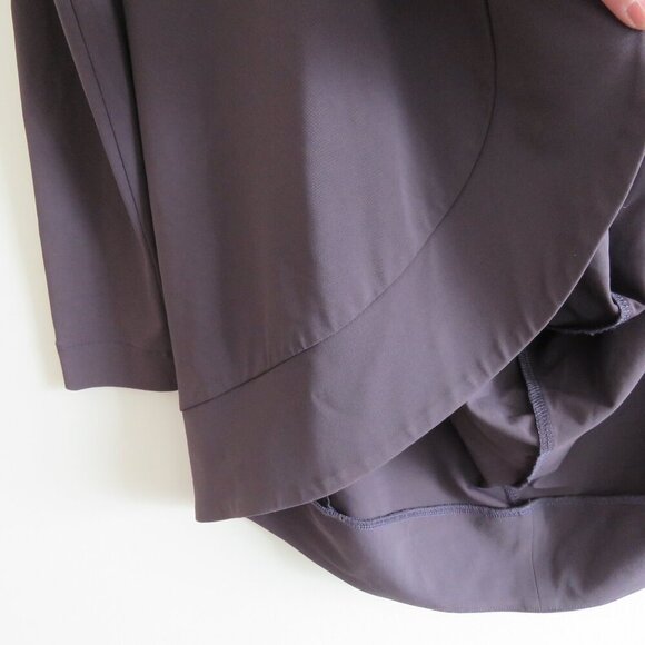 OSKA ISCHIKO Drapey Open Front Circle Cardigan in Mauve Purple Lagenlook Minimal - Picture 7 of 12